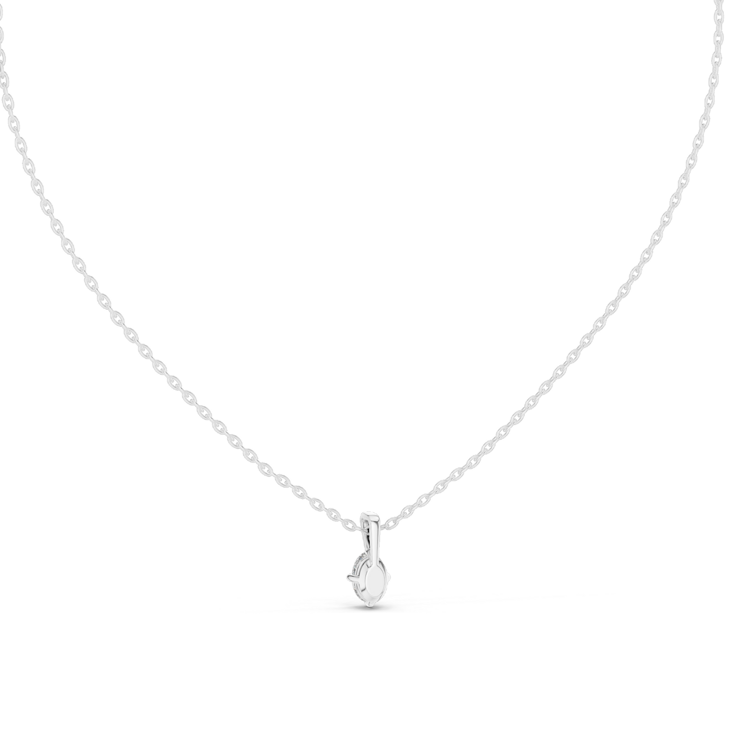 0.5 CT Lab-Created VVS-VS EF Marquise Cut Diamond Pendant Necklace | 18KT & 14KT Gold | Rose, Yellow, White Gold | Sustainable Fine Jewelry