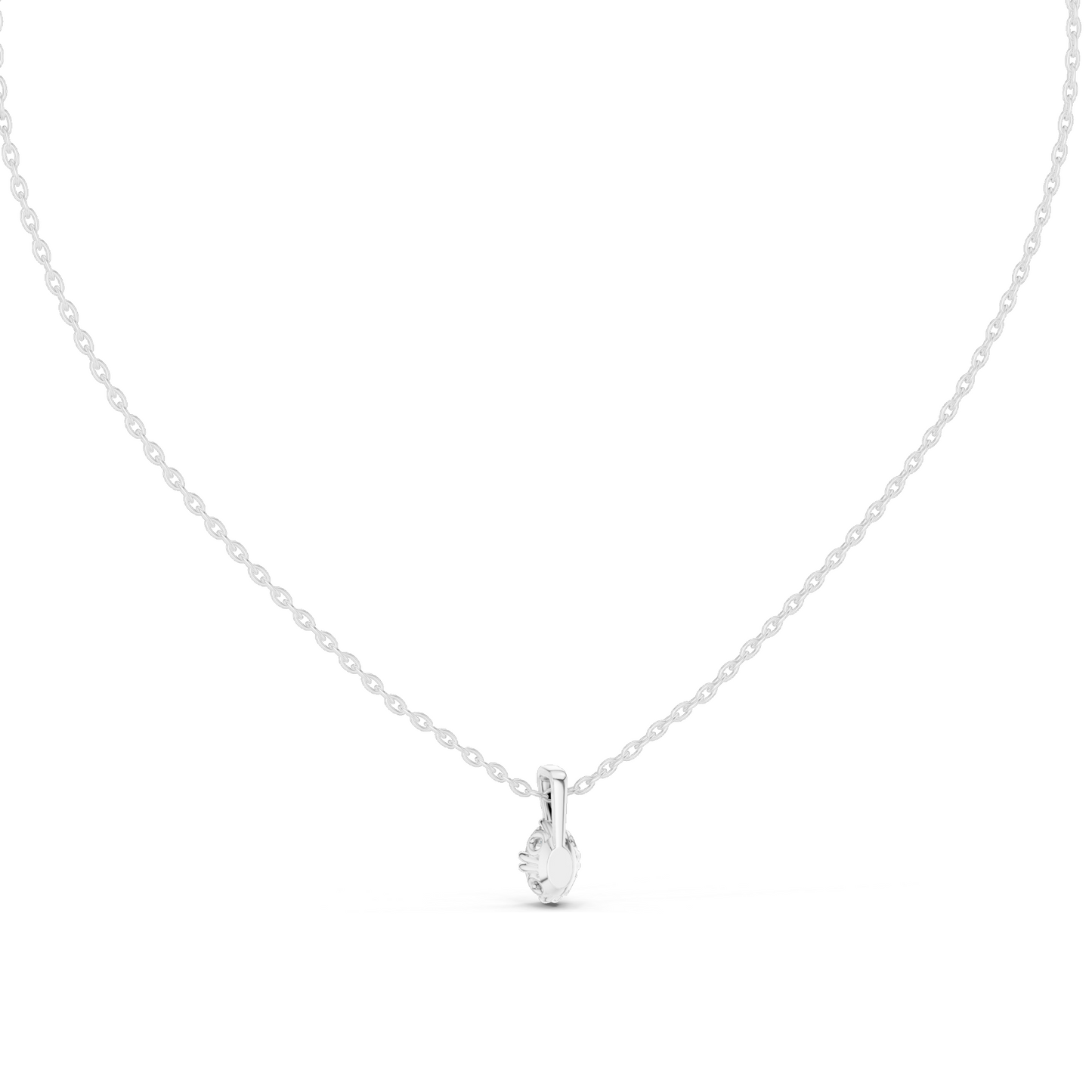 0.5 CT Lab-Created VVS-VS EF CVD Diamond Necklace | Pear Cut Diamonds | 18KT, 14KT, Rose, Yellow, White Gold