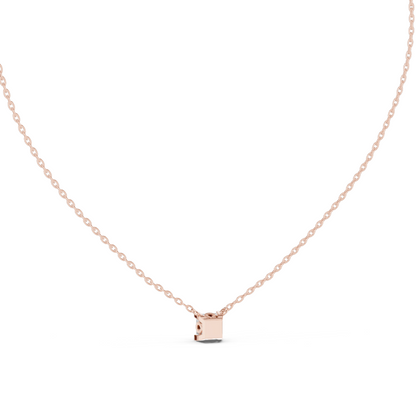 0.75 CT Lab-Created VVS-VS EF CVD Diamond Necklace | 18KT Gold, Rose, Yellow, White Gold | Elegant Fine Jewelry