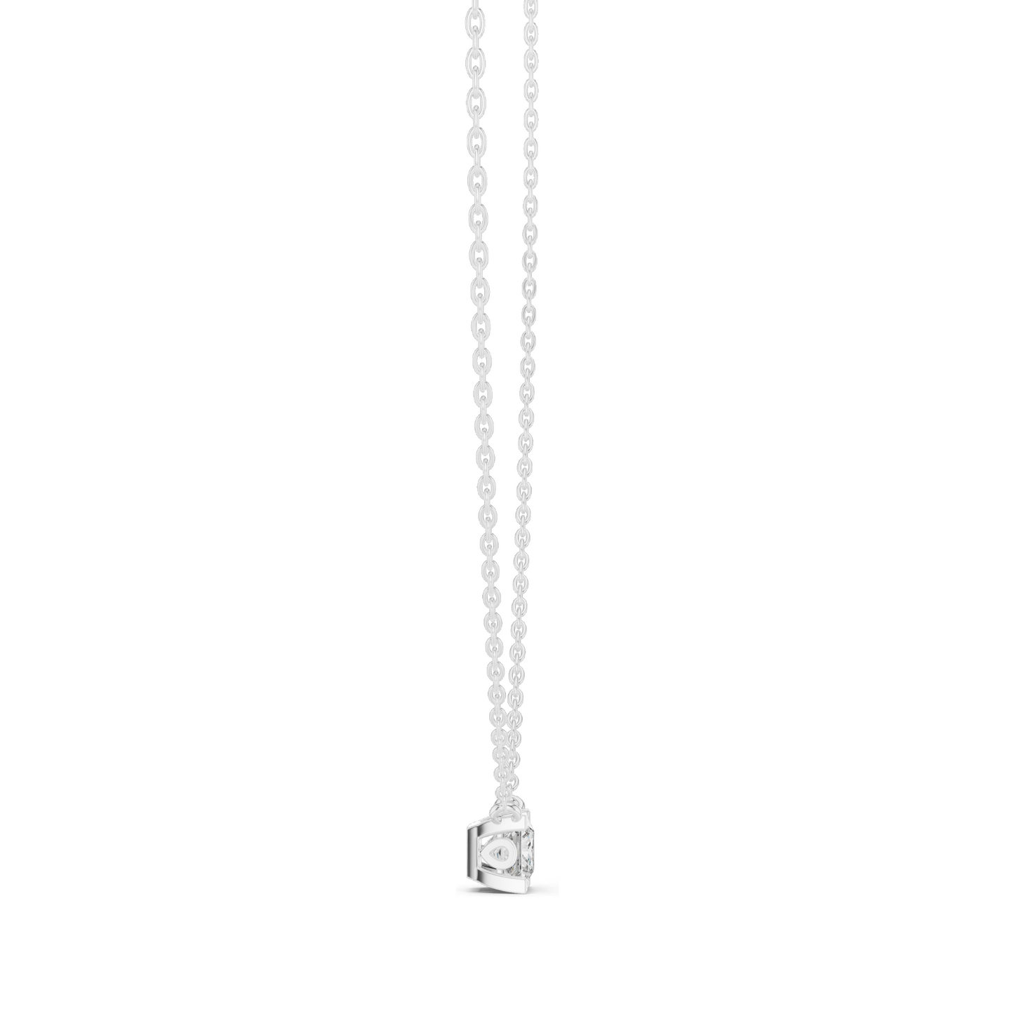 0.75 CT Lab-Created VVS-VS EF CVD Diamond Necklace | 18KT Gold, Rose, Yellow, White Gold | Elegant Fine Jewelry