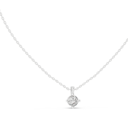 0.75 CT Lab-Created VVS-VS EF CVD Diamond Pendant Necklace | 18KT, 14KT, Rose, Yellow, White Gold | Fine Jewelry