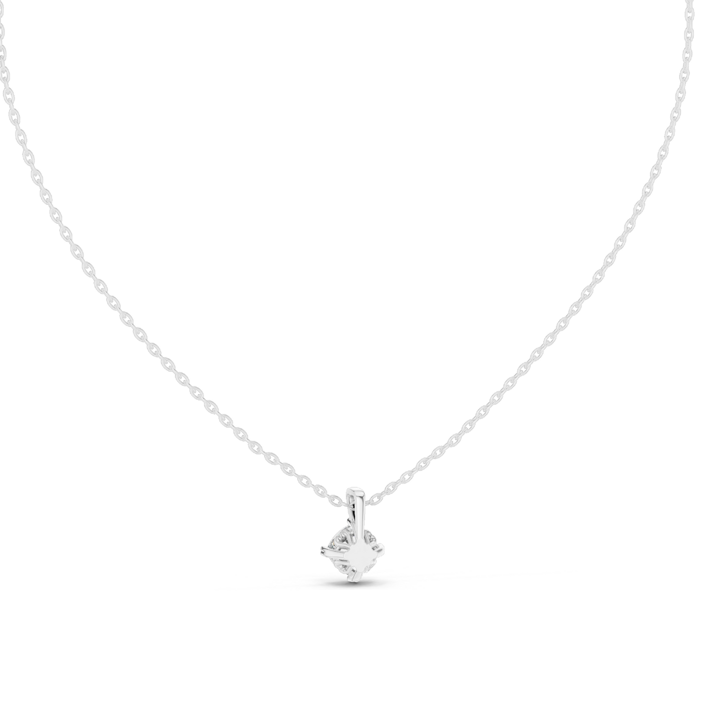 0.75 CT Lab-Created VVS-VS EF CVD Diamond Pendant Necklace | 18KT, 14KT, Rose, Yellow, White Gold | Fine Jewelry