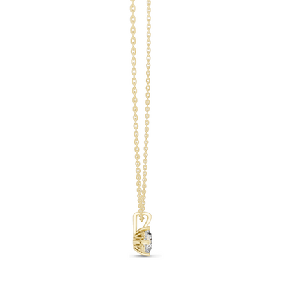 0.75 CT Lab-Created VVS-VS EF CVD Diamond Pendant Necklace | 18KT, 14KT, Rose, Yellow, White Gold | Fine Jewelry