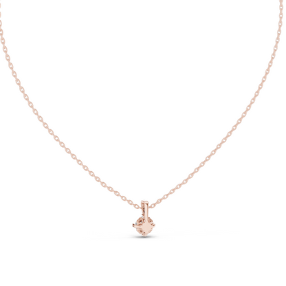 0.5 CT Lab-Created VVS-VS EF CVD Diamond Pendant Necklace | 18KT, 14KT, Rose, Yellow, White Gold | Luxury Fine Jewelry