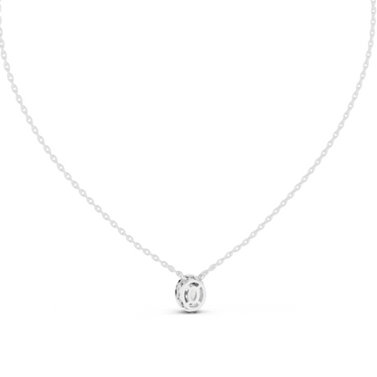 0.648 CT Lab-Created VVS-VS EF CVD Diamond Pendant Necklace | 18KT, 14KT Gold | Rose, Yellow, White Gold Options | Ethical Fine Jewelry