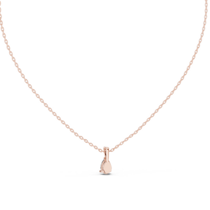 0.75 CT Lab-Created VVS-VS EF CVD Diamond Necklace | Pear Cut Diamonds | 18KT, 14KT, Rose, Yellow, White Gold | Sustainable Fine Jewelry