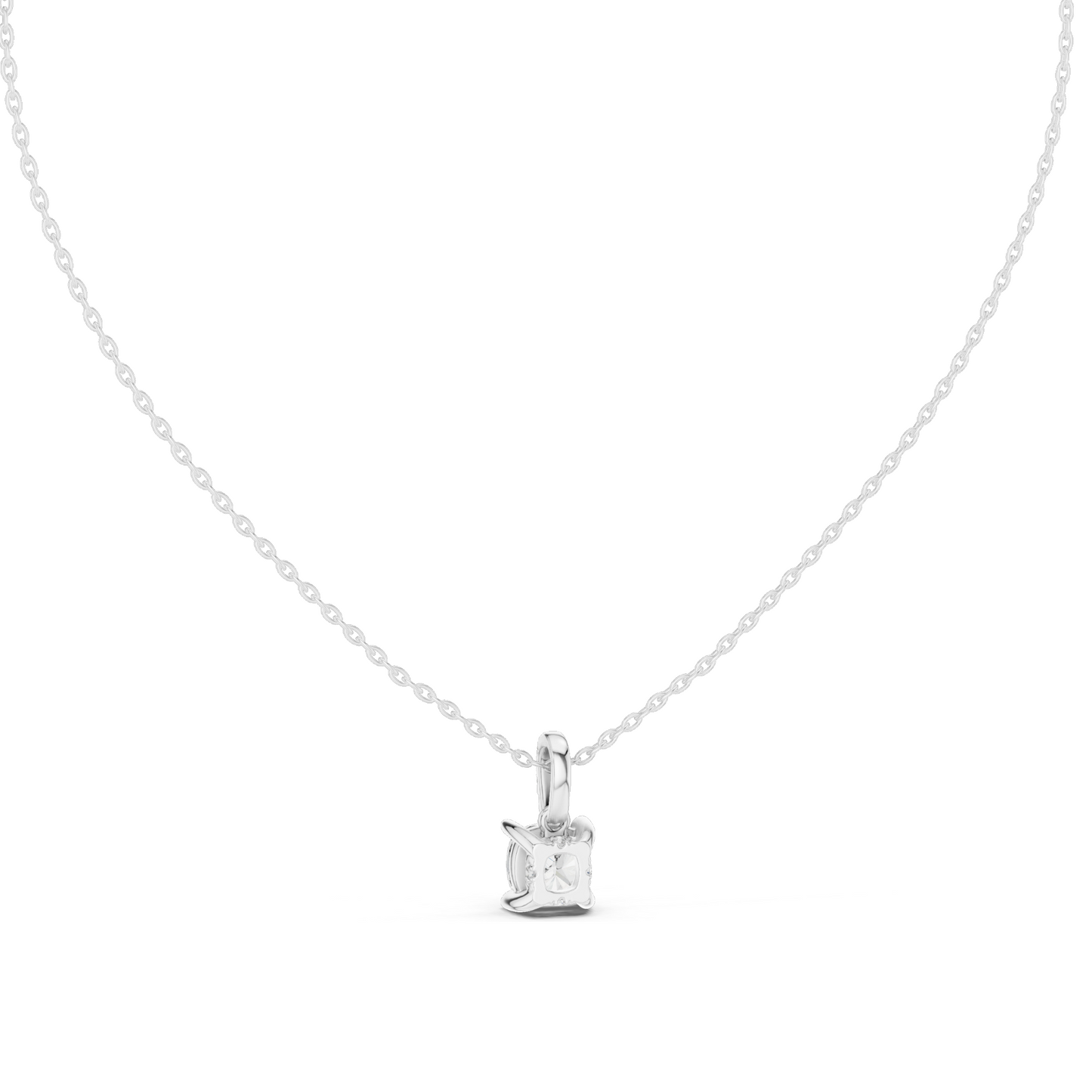 1.576 CT Lab-Created VVS-VS EF Diamond Pendant Necklace | Available in 18KT, 14KT Rose, Yellow, White Gold