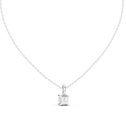 1.576 CT Lab-Created VVS-VS EF Diamond Pendant Necklace | Available in 18KT, 14KT Rose, Yellow, White Gold