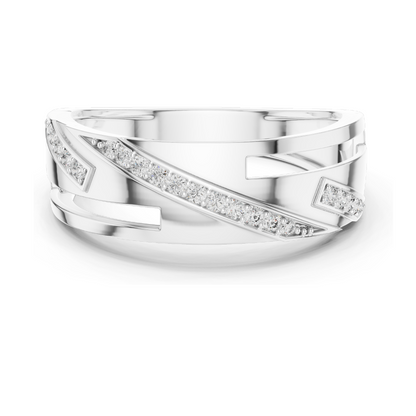 0.151 CT Lab Diamond Ring for Women | VVS-VS Clarity | 18KT, 14KT, 10KT Gold & 925 Silver | Rose, Yellow, White Gold & Moissanite Options