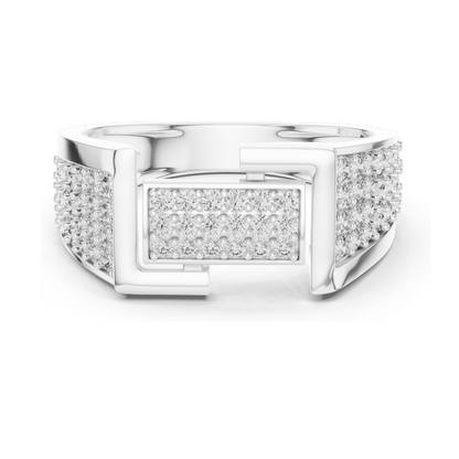 0.794 CT Lab Grown Diamond Ladies Ring | VVS-VS EF Clarity | 18KT, 14KT, 10KT Gold & 925 Silver | Rose, Yellow, White Gold & Moissanite Options