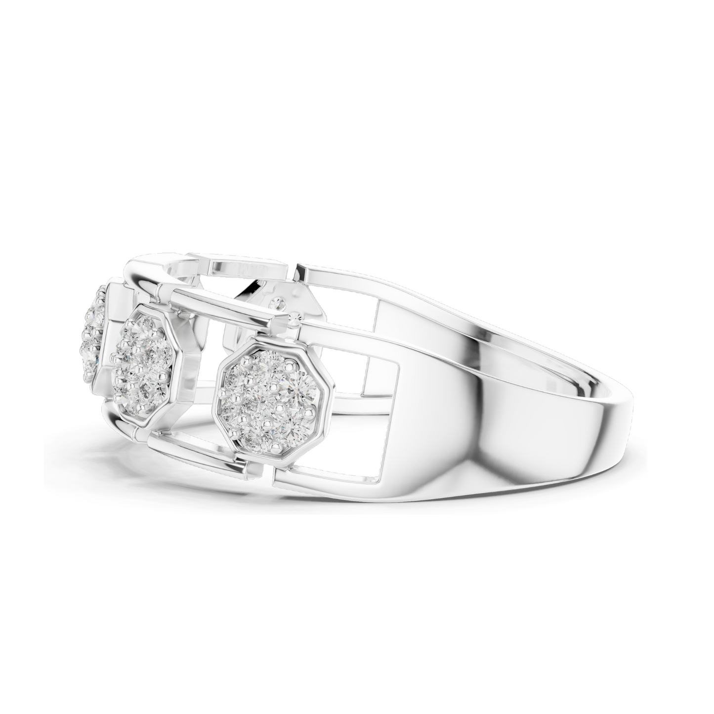 0.288 CT Lab Diamond & Moissanite Ladies Ring | VVS-VS EF Clarity | Available in 18KT, 14KT, 10KT Gold & 925 Silver | Rose, Yellow, White Gold