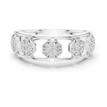 0.288 CT Lab Diamond & Moissanite Ladies Ring | VVS-VS EF Clarity | Available in 18KT, 14KT, 10KT Gold & 925 Silver | Rose, Yellow, White Gold