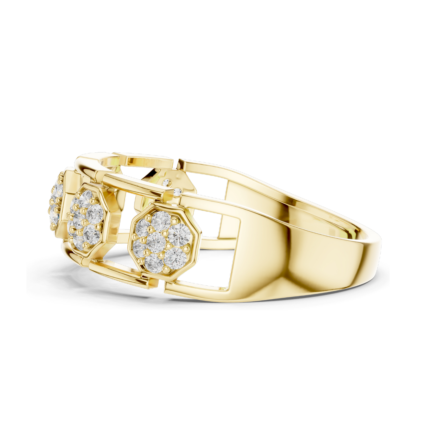 0.288 CT Lab Diamond & Moissanite Ladies Ring | VVS-VS EF Clarity | Available in 18KT, 14KT, 10KT Gold & 925 Silver | Rose, Yellow, White Gold