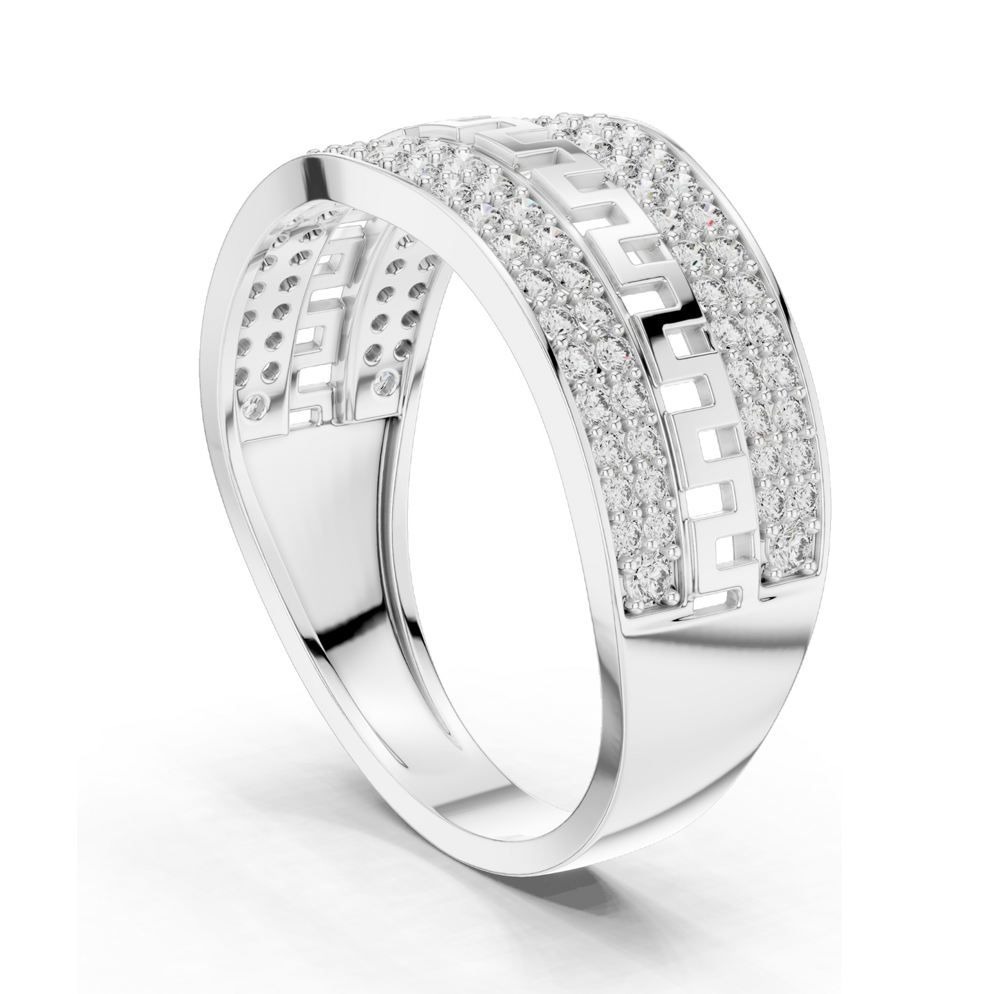 0.684 CT Lab Diamond Designer Ring for Women | VVS-VS EF Clarity | 18KT, 14KT, 10KT Gold & 925 Silver | White, Yellow, Rose Gold & Moissanite Options