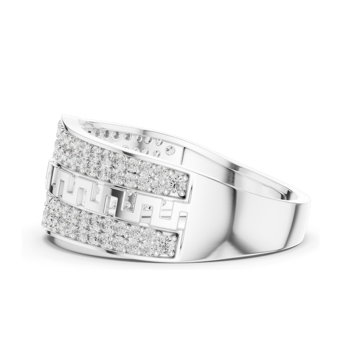 0.684 CT Lab Diamond Designer Ring for Women | VVS-VS EF Clarity | 18KT, 14KT, 10KT Gold & 925 Silver | White, Yellow, Rose Gold & Moissanite Options