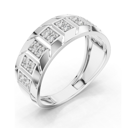 0.324 CT Lab Diamond Gold Ladies Ring | VVS-VS EF CVD Diamonds | 18KT, 14KT, 10KT Gold & 925 Silver | Yellow, Rose, White Gold & Moissanite Options