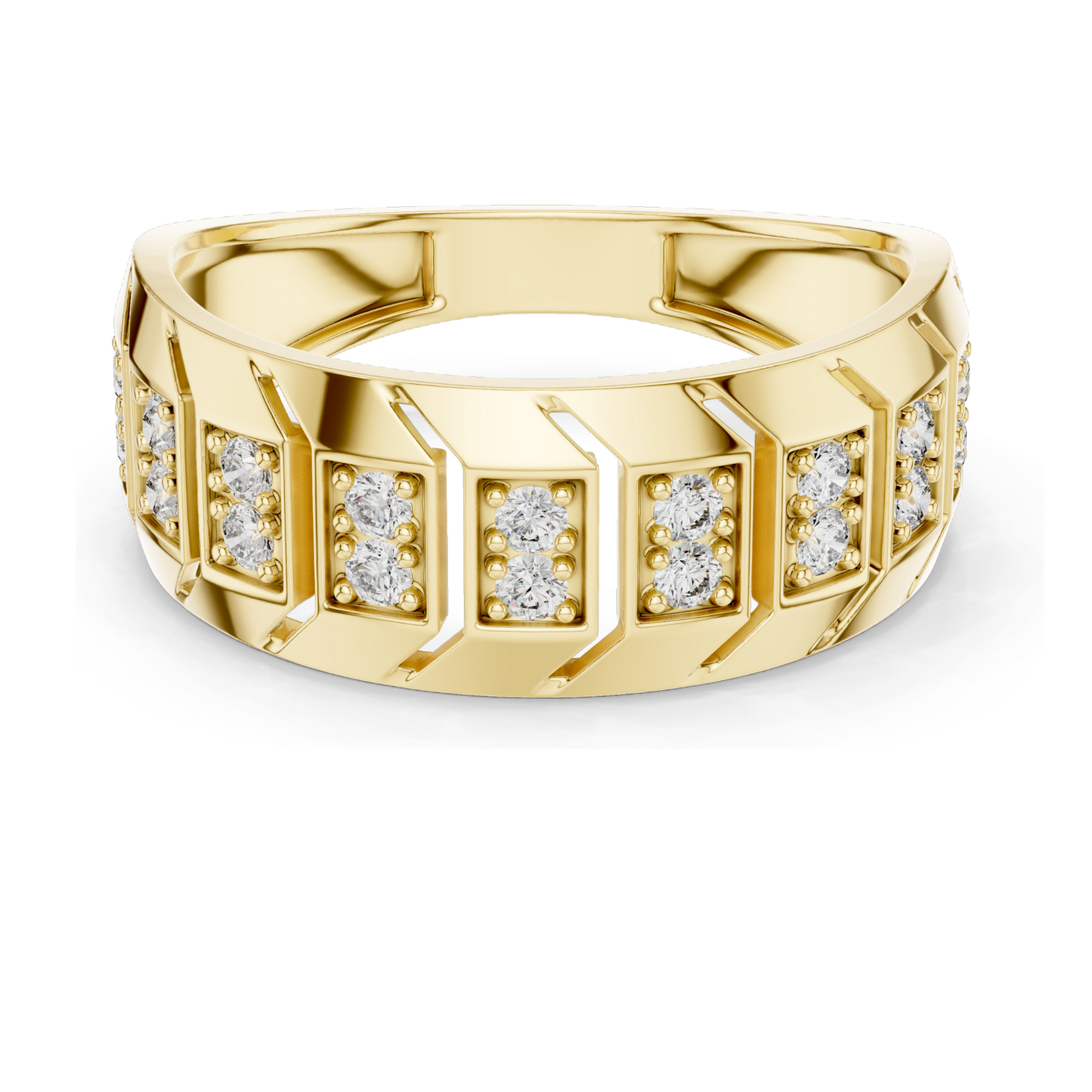 0.324 CT Lab Diamond Gold Ladies Ring | VVS-VS EF CVD Diamonds | 18KT, 14KT, 10KT Gold & 925 Silver | Yellow, Rose, White Gold & Moissanite Options