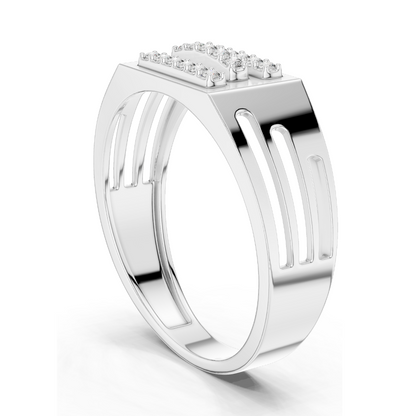 0.17 CT Lab Diamond Ring for Women | VVS-VS EF Clarity | 18KT, 14KT, 10KT Gold & 925 Silver | Rose, Yellow, White Gold & Moissanite Options