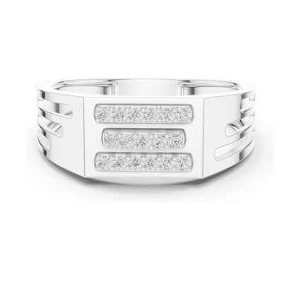 0.17 CT Lab Diamond Ring for Women | VVS-VS EF Clarity | 18KT, 14KT, 10KT Gold & 925 Silver | Rose, Yellow, White Gold & Moissanite Options