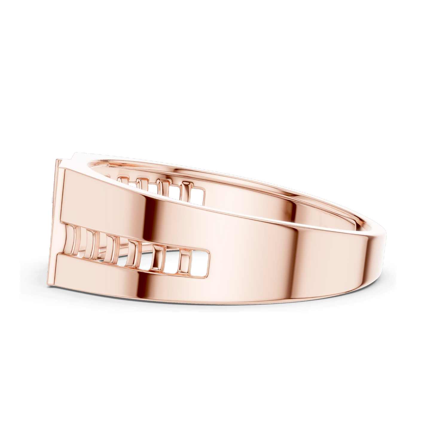 0.184 CT Lab Diamond Ring for Women | VVS-VS EF Clarity | 18KT, 14KT, 10KT Gold & 925 Silver | Rose, Yellow, White Gold & Moissanite Options