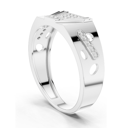 0.182 CT Lab Diamond Women's Ring | VVS-VS EF Clarity | 18KT, 14KT, 10KT Gold & 925 Silver | Rose, Yellow, White Gold & Moissanite Options