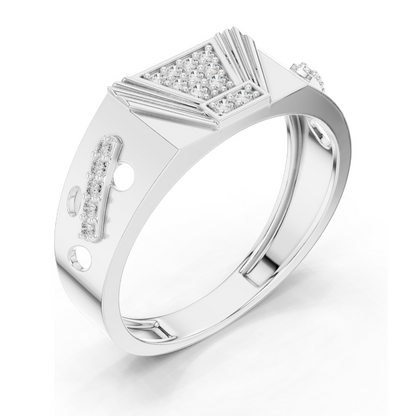 0.182 CT Lab Diamond Women's Ring | VVS-VS EF Clarity | 18KT, 14KT, 10KT Gold & 925 Silver | Rose, Yellow, White Gold & Moissanite Options