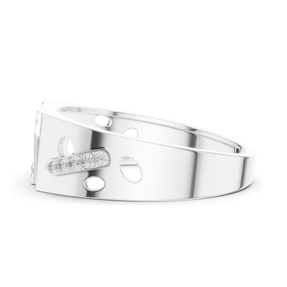 0.182 CT Lab Diamond Women's Ring | VVS-VS EF Clarity | 18KT, 14KT, 10KT Gold & 925 Silver | Rose, Yellow, White Gold & Moissanite Options