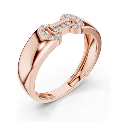 Elegant Lab-Grown Diamond Ring for Women | 18KT, 14KT, 10KT Gold & 925 Silver | Rose, Yellow, White Gold | VVS-VS EF CVD Diamonds & Moissanite Options
