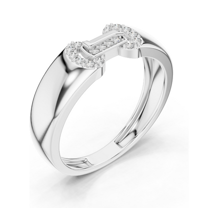 Elegant Lab-Grown Diamond Ring for Women | 18KT, 14KT, 10KT Gold & 925 Silver | Rose, Yellow, White Gold | VVS-VS EF CVD Diamonds & Moissanite Options