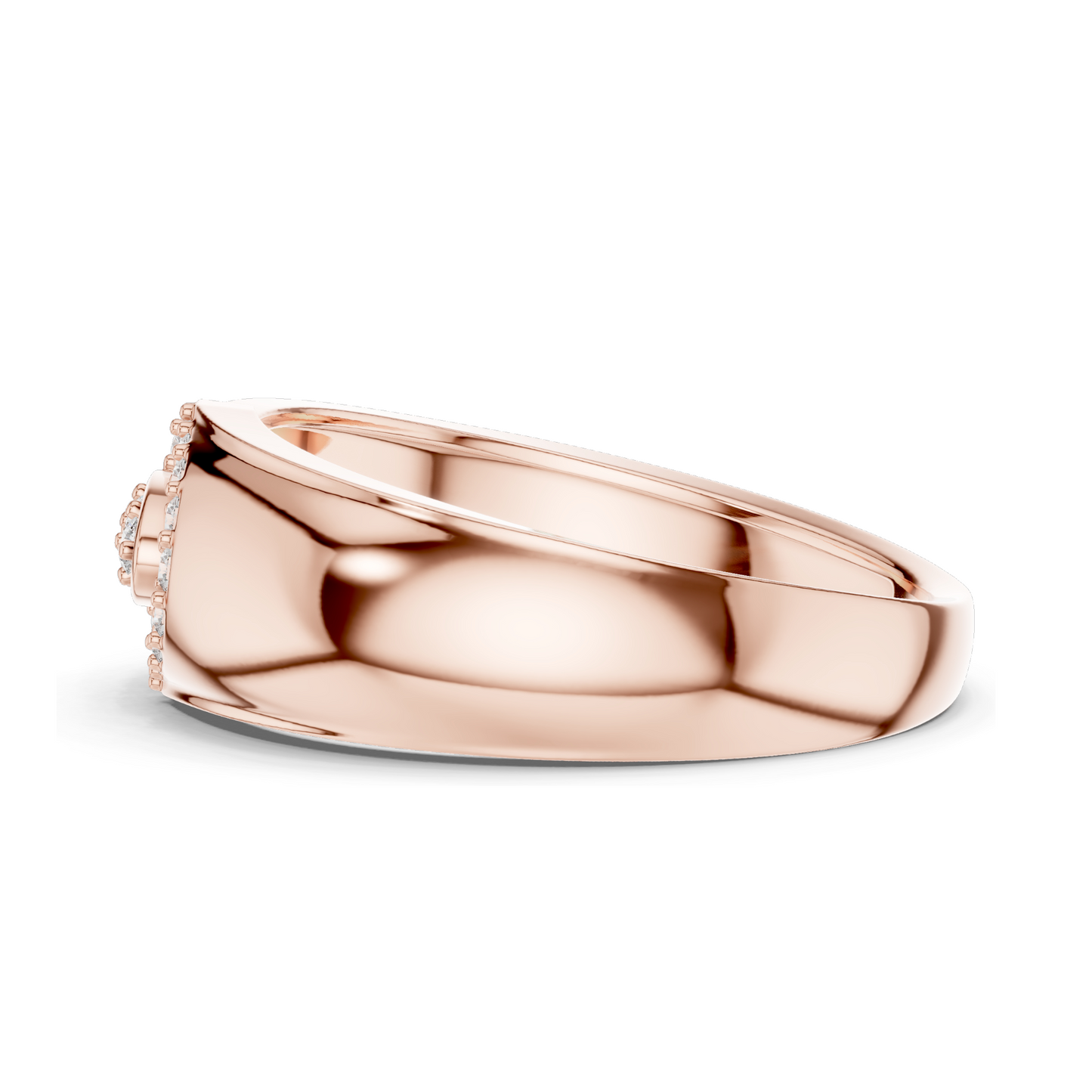 0.224 CT Lab Diamond Ladies Ring | VVS-VS EF Clarity | 18KT, 14KT, 10KT Gold & 925 Silver | Rose, Yellow, White Gold & Moissanite Options ✨💍