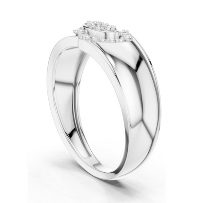 0.224 CT Lab Diamond Ladies Ring | VVS-VS EF Clarity | 18KT, 14KT, 10KT Gold & 925 Silver | Rose, Yellow, White Gold & Moissanite Options ✨💍