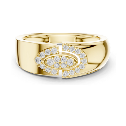 0.224 CT Lab Diamond Ladies Ring | VVS-VS EF Clarity | 18KT, 14KT, 10KT Gold & 925 Silver | Rose, Yellow, White Gold & Moissanite Options ✨💍