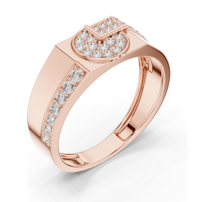 0.40 CT Lab Diamond & Moissanite Ladies Ring | 18KT, 14KT, 10KT Gold & 925 Silver | Rose, Yellow, White Gold Options | VVS-VS Clarity, CVD Diamonds