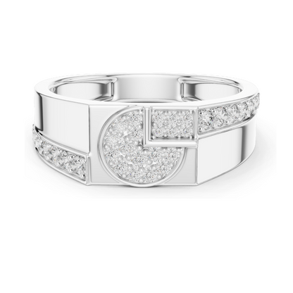 0.40 CT Lab Diamond & Moissanite Ladies Ring | 18KT, 14KT, 10KT Gold & 925 Silver | Rose, Yellow, White Gold Options | VVS-VS Clarity, CVD Diamonds