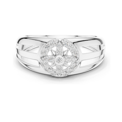 0.218 CT Lab-Grown Diamond Women’s Ring | VVS-VS EF Clarity | 18KT, 14KT, 10KT Gold & 925 Silver | Rose, Yellow, White Gold & Moissanite Options