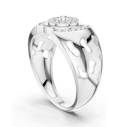 0.328 CT Lab-Grown Diamond Ring for Women | VVS-VS EF Clarity | 18KT, 14KT, 10KT Gold & 925 Silver | Rose, Yellow, White Gold & Moissanite Options