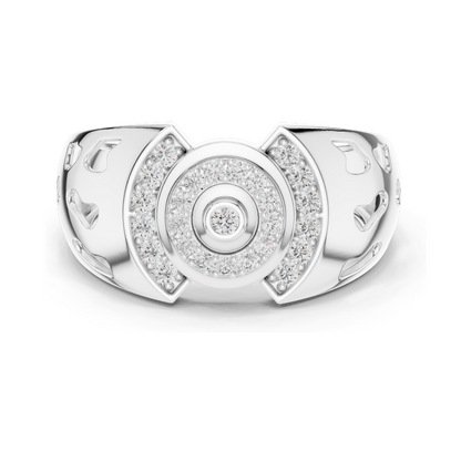 0.328 CT Lab-Grown Diamond Ring for Women | VVS-VS EF Clarity | 18KT, 14KT, 10KT Gold & 925 Silver | Rose, Yellow, White Gold & Moissanite Options