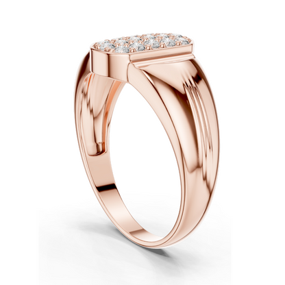 0.3 CT Lab Diamond Ladies Ring | 18KT, 14KT, 10KT Gold & 925 Silver | Rose, Yellow, White Gold | VVS-VS Clarity & Moissanite Options