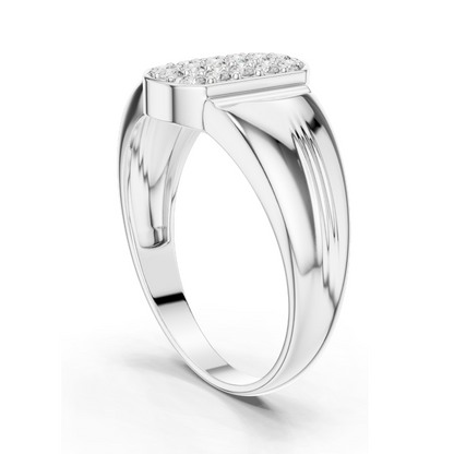 0.3 CT Lab Diamond Ladies Ring | 18KT, 14KT, 10KT Gold & 925 Silver | Rose, Yellow, White Gold | VVS-VS Clarity & Moissanite Options