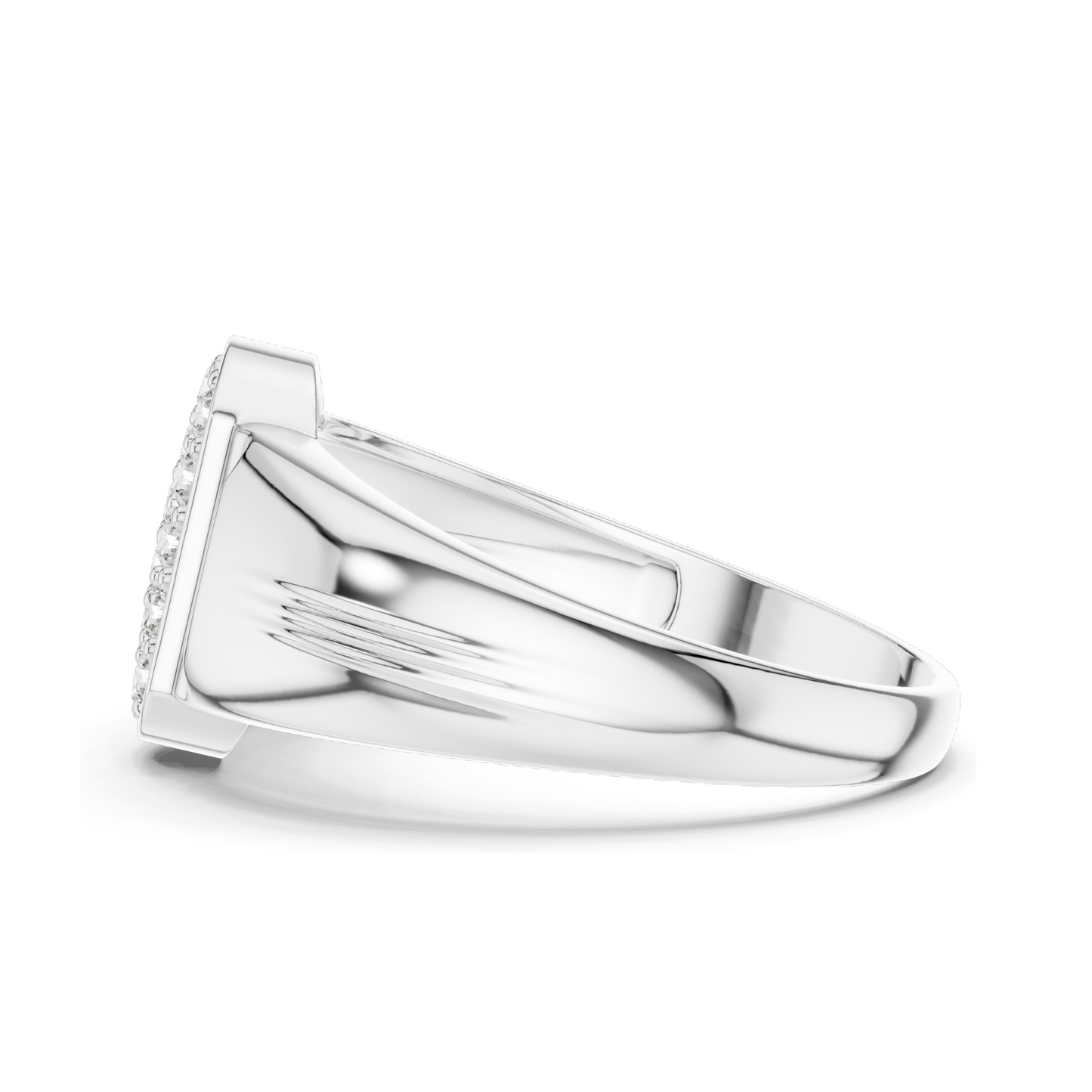 0.3 CT Lab Diamond Ladies Ring | 18KT, 14KT, 10KT Gold & 925 Silver | Rose, Yellow, White Gold | VVS-VS Clarity & Moissanite Options