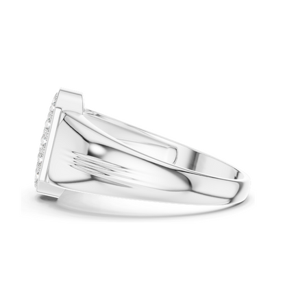 0.3 CT Lab Diamond Ladies Ring | 18KT, 14KT, 10KT Gold & 925 Silver | Rose, Yellow, White Gold | VVS-VS Clarity & Moissanite Options