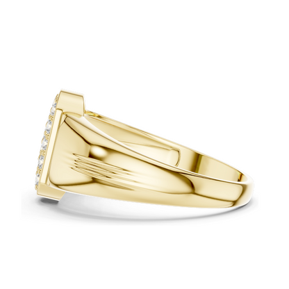 0.3 CT Lab Diamond Ladies Ring | 18KT, 14KT, 10KT Gold & 925 Silver | Rose, Yellow, White Gold | VVS-VS Clarity & Moissanite Options