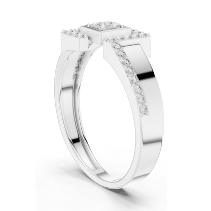 Lab Diamond Ladies Ring | VVS-VS Clarity, 0.33 CT | 18KT, 14KT, 10KT Gold & 925 Silver | Rose, Yellow, White Gold & Moissanite Options