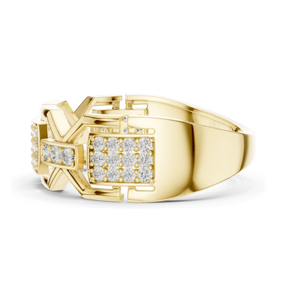 Lab-Grown Diamond Three-Stone Ring for Women | 0.456 CT VVS-VS EF Clarity | 18KT, 14KT, 10KT Gold & 925 Silver | Rose, Yellow, White Gold Options