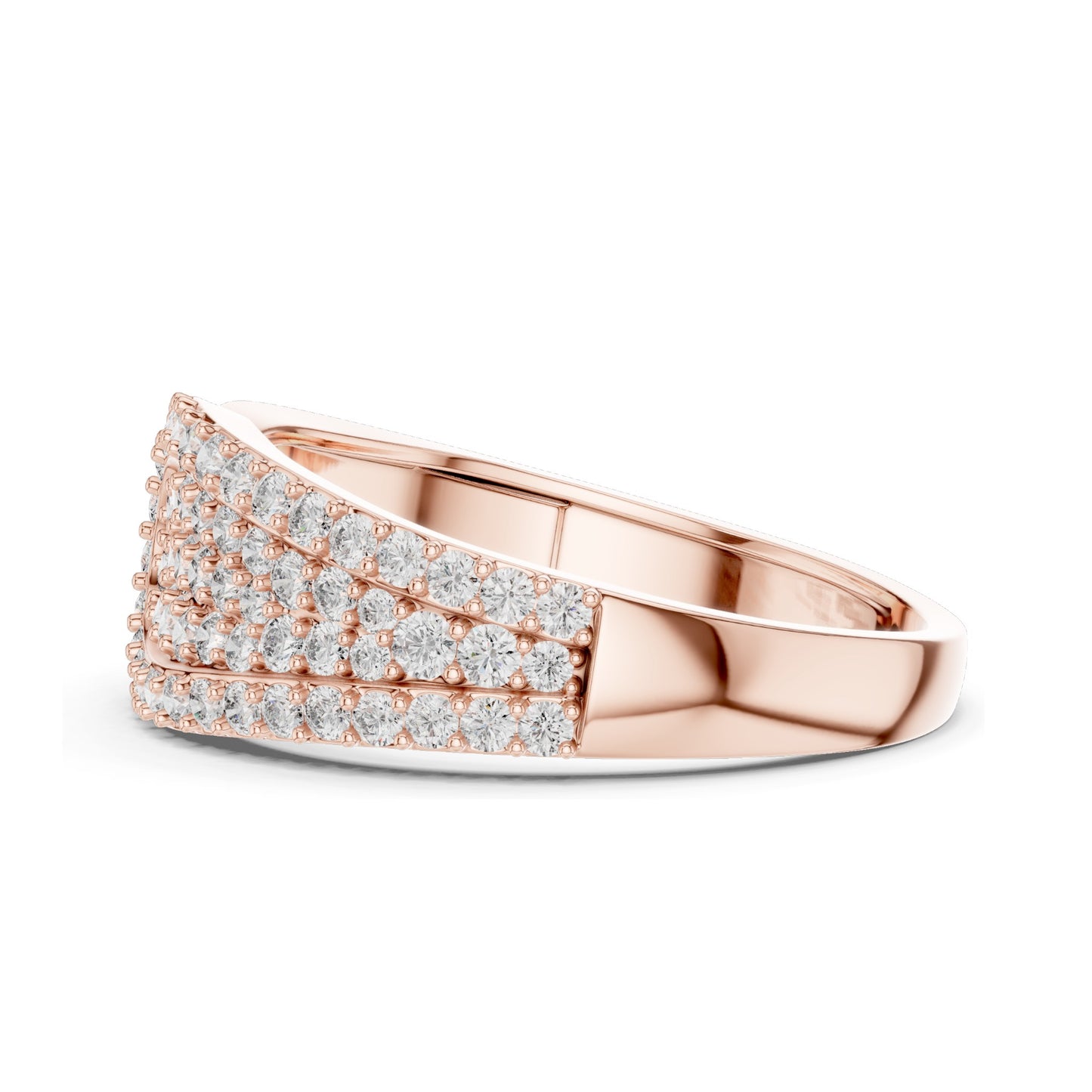 0.641 CT Lab Diamond Designer Ring for Women | VVS-VS EF Clarity | 18KT, 14KT, 10KT Gold & 925 Silver | White, Yellow, Rose Gold & Moissanite Options