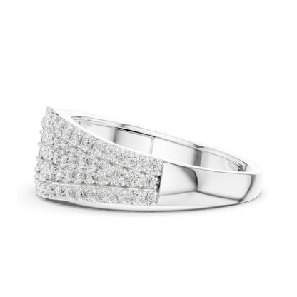 0.641 CT Lab Diamond Designer Ring for Women | VVS-VS EF Clarity | 18KT, 14KT, 10KT Gold & 925 Silver | White, Yellow, Rose Gold & Moissanite Options