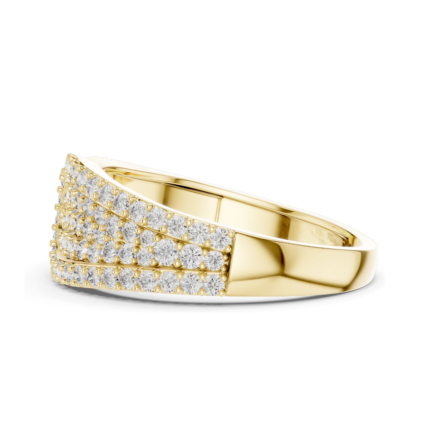 0.641 CT Lab Diamond Designer Ring for Women | VVS-VS EF Clarity | 18KT, 14KT, 10KT Gold & 925 Silver | White, Yellow, Rose Gold & Moissanite Options