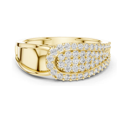 0.641 CT Lab Diamond Designer Ring for Women | VVS-VS EF Clarity | 18KT, 14KT, 10KT Gold & 925 Silver | White, Yellow, Rose Gold & Moissanite Options