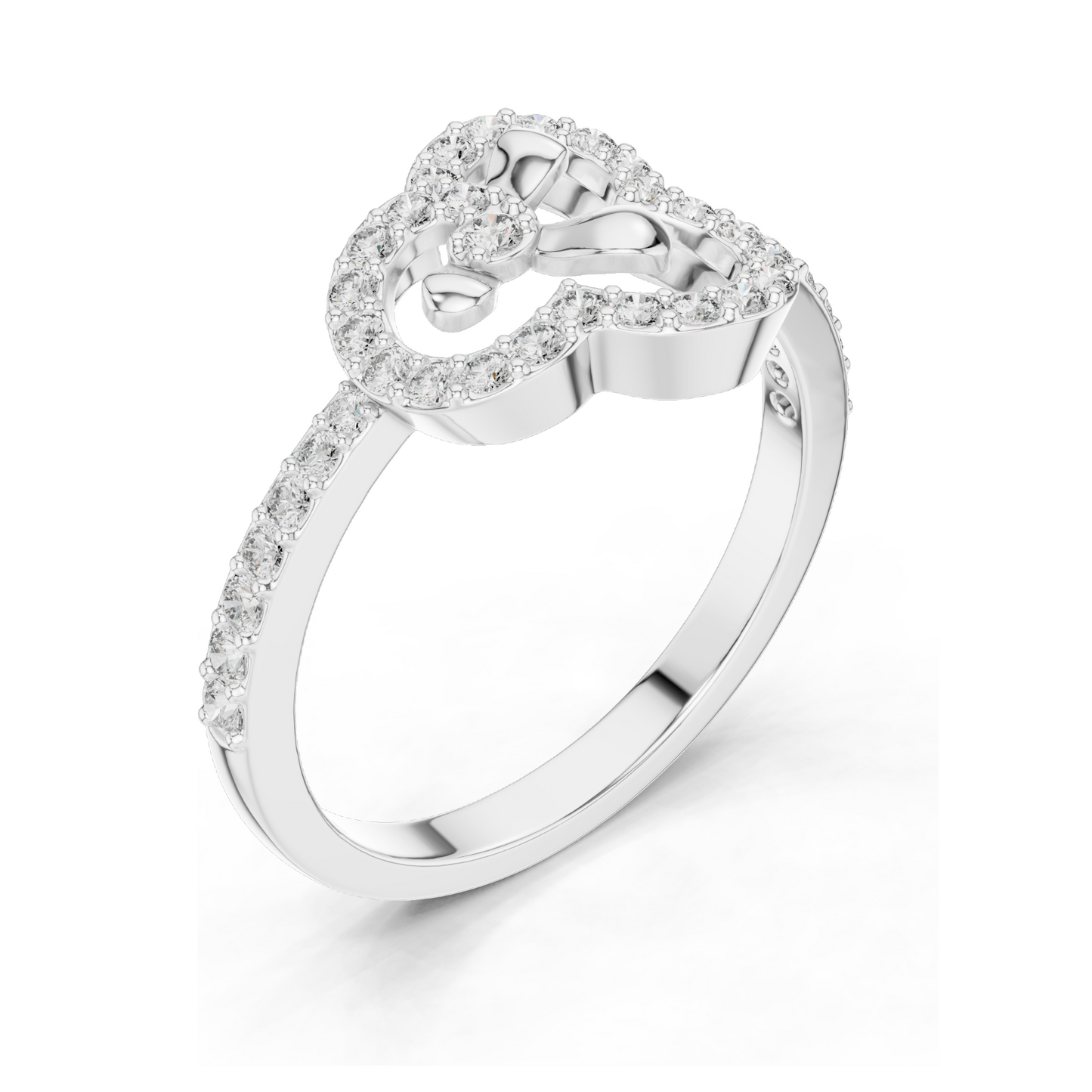 Lab Grown Diamond Ring with Halo Design | 0.366 CT | 18KT, 14KT, 10KT Gold & 925 Silver | VVS-VS EF Clarity | Rose, Yellow, White Gold & Moissanite Options 💍