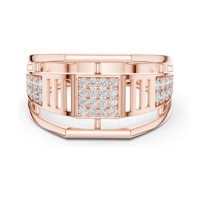 0.376 CT Lab Diamond Ring for Women | VVS-VS EF Clarity | 18KT, 14KT, 10KT Gold & 925 Silver | Rose, Yellow, White Gold & Moissanite Options